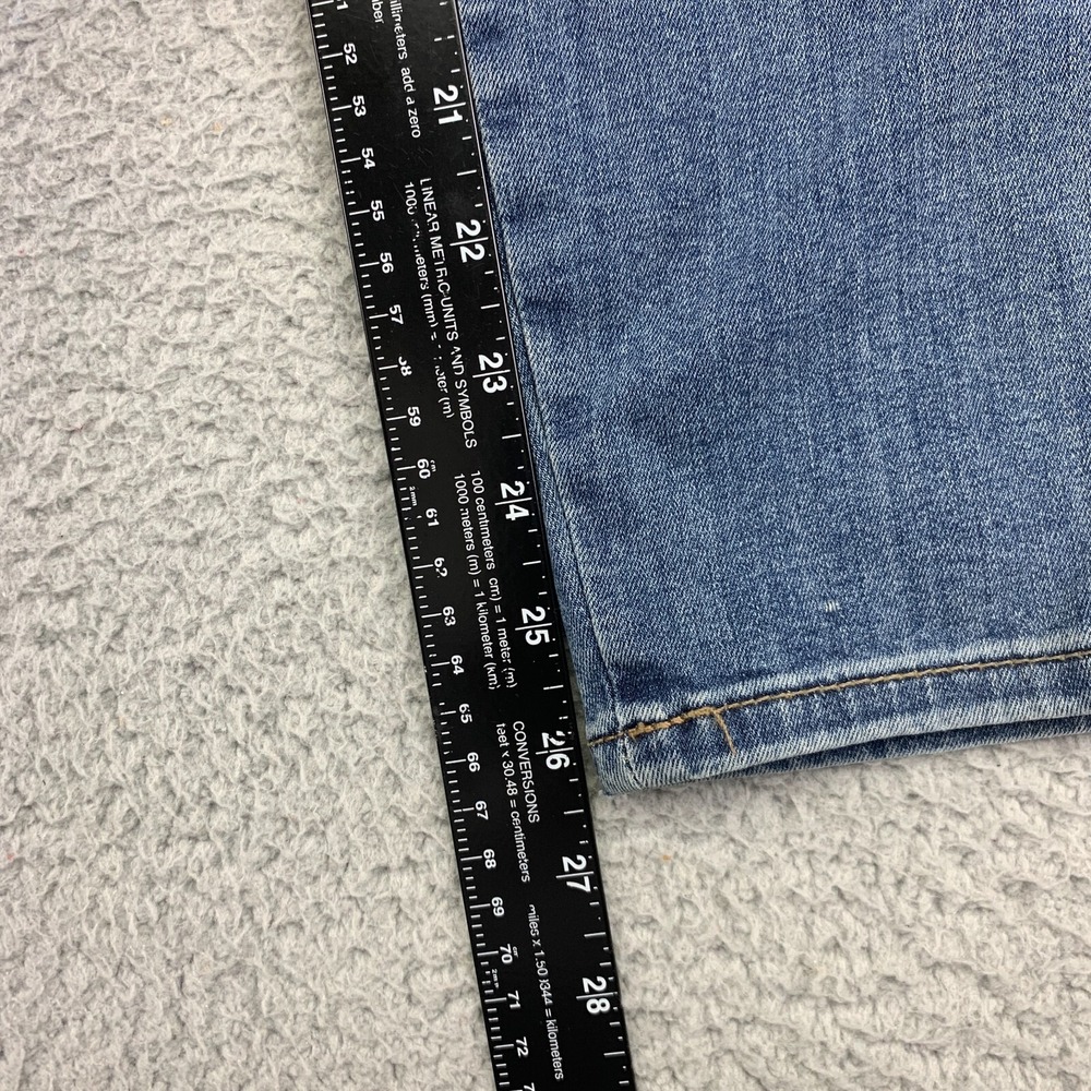 Mavi Jeans Womens 28 (28x26) Blue Side Stripe Stretch Tess High-Rise Skinny - Picture 12 of 14